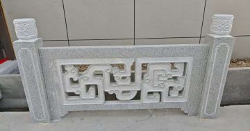 七台河芝麻白河道栏杆 桥栏杆