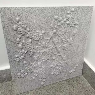 七台河芝麻白雕刻版，异形定制