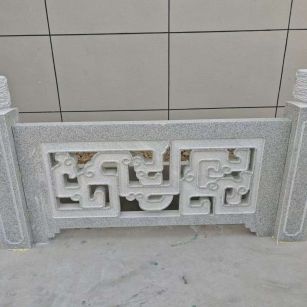 七台河芝麻白河道栏杆 桥栏杆