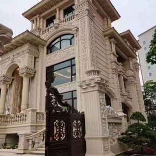 七台河黄金麻别墅外墙异形定制