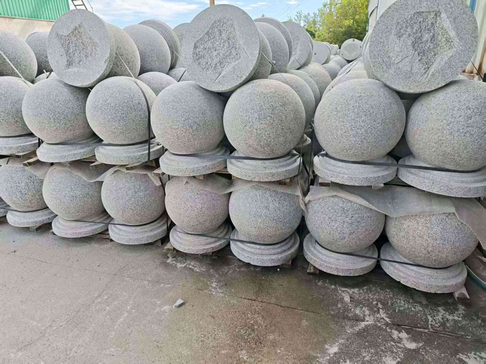 七台河圆球石球挡车球