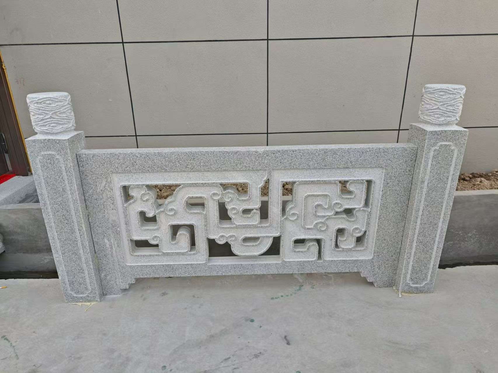 七台河芝麻白河道栏杆 桥栏杆